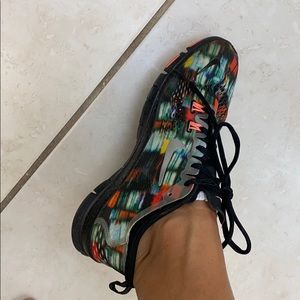 Rainbow Tie Dye Nike Sneakers